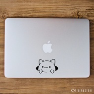 Sticker Kucing - stiker Kucing Cat Laptop untuk laptop Apple Macbook