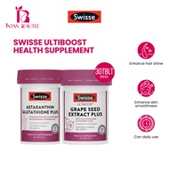 SWISSE Ultiboost Astaxanthin Glutathione Plus 30's/ Grape Seed Extract Plus 30's
