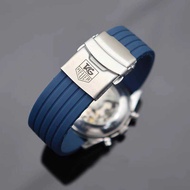 Substitute Tighaoya Silicone Watch Strap Suitable for F1 Racing/Competitive 300 Monaco Carlila Brace
