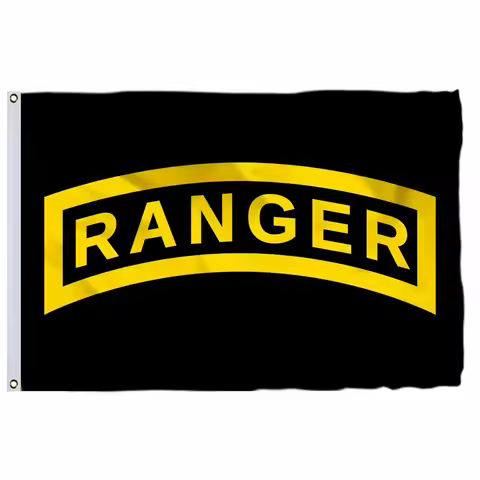 U.S. Army Ranger Flag 4` x 6` FT Polyester Large American United States USA Army Airborne Military F