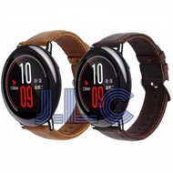 Genuine Leather Strap For Xiaomi Huami Amazfit Pace 1 2 Leather Watch Strap Acc Band