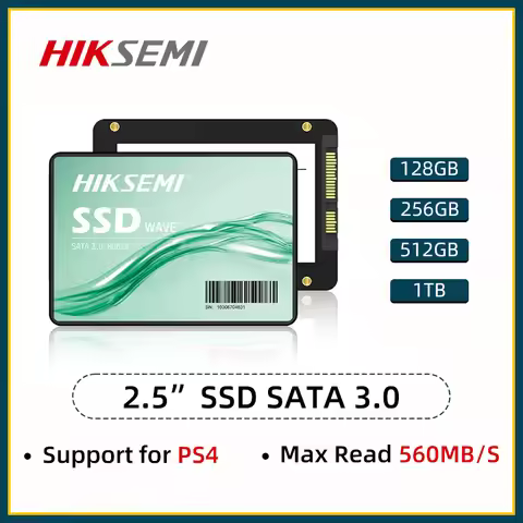 HIKSEMI WAVE(S) SATAIII SSD Hard Disk Drive 1TB 512GB 256GB 128GB 2.5"Solid State Drive Internal for