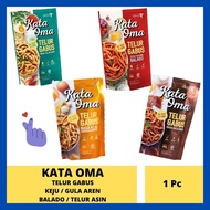 Keripik Cemilan Telur Telor Gabus Gula Aren Asin Balado Keju Kata Oma (1 Dus) Gratis Ongkir