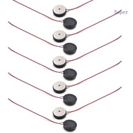 Super 10Pcs Metal for Shell Round Internal Magnet Speaker 1W 8 Ohm