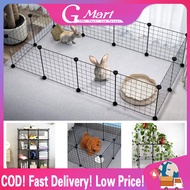 【Local Warehouse】Foldable DIY Pet Cats Dogs Indoor Fence Cage Pet Playpen Crate Iron Fence Puppy Kennel House Exercise Training Puppy Kitten Space Dog Gate Supplies For Rabbit