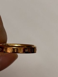 Daniel Wellington 戒指 gold