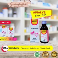 APIALYS SIRUP DAN DROP - VITAMIN ANAK DAN BAYI
