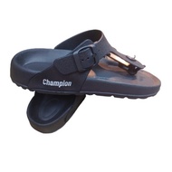 Men - Black Sandal Flip Flop Slip on Slipper