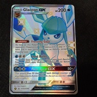Pokemon Card TCG : Hidden Fates eevee evolution : Glaceon GX SV55/SV94 Shiny Ultra Pokemon Card
