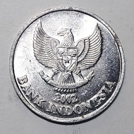 Koleksi Uang Koin Kuno 50 Rupiah Kepodang Tahun 2002 Bagus .Tp3698