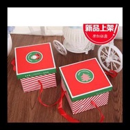 Christmas Hampers Box With Square Rope Cubic Christmas Gift - Image