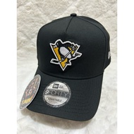 LJS CAPGAMING ONLINE SHOP NEWERA 9FORTY A-FRAME NHL PITTSBURGH PENGUINS (OG LOGO)BLACK