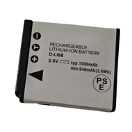 For Pentax Q10 D-Li68 Q10 Q7 VS20 A36 S12 Camera Battery Capacity 940mAh 3.6V KLIC-7004 D-LI122 NP-5