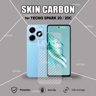Tecno Spark 20 Carbon Skin Tecno Spark 20C Tecno Spark 20 Pro Tecno Spark 20 Pro Plus Skin Back 3D A