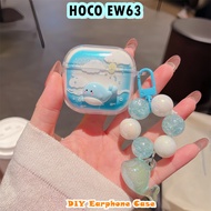 【In Stock】For HOCO EW63 Casing Case Soft Silicone Earphone Case DIY Cartoon Innovative