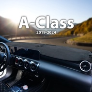 For Mercedes Benz A-Class W177 A-Klasse A160 A180 A200 A45 2019-2024 Anti-Slip Car Dashboard Anti-UV