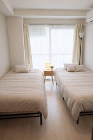 大阪地鐵御堂筋線 – 大國町站 – 步行5分鐘 – 2張床 (Osaka Metro Midosuji Line, Daikokucho Station, 5-minute walk, 2 beds)