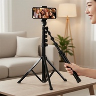 170cm Bluetooth Remote Tripod Selfie Stick for Live Streams & Group Shots  170cm Bluetooth Tripod Se