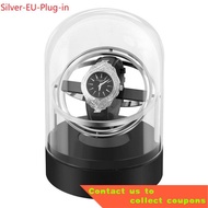 Automatic Watch Winder Box For Mechanical Watches Brand Fashion Single Watch Rotator Box Luxury Transparent Case Clock W