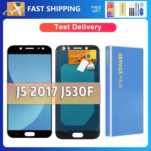 J5 2017 Tested For Samsung 5.2''For J5 Pro J530 J530F J530G J530S LCD Display Touch Screen Digitizer