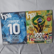 Package of 2 Hai Magazines, Champions League & World Cup Edition 2014 (2013 & 2014)