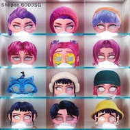 [modamaven] 12Pcs Kpop Demon Hunters Mask Birthday Party Cosplay Party Photography Props Decoration 