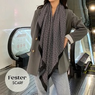 Premium Silk Square Hijab Fester Scarf Syari Shawl