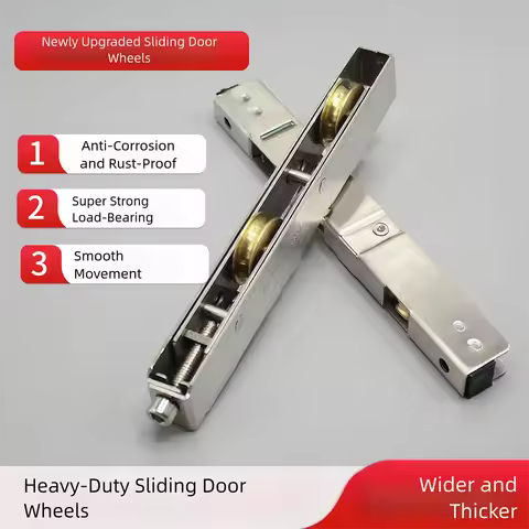 Door Window Pulley Sliding Door Roller Stainless Steel Balcony Door Roller Window Mute Pulley Furnit