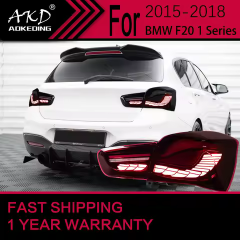 Car Lights for BMW 1 Series F20 F21 LED Tail Light 2015-2018 F20Rear Stop Lamp Brake Signal DRL Reve