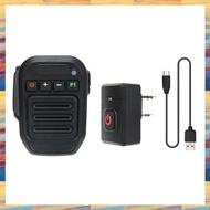 (ZWNA) Wireless Bluetooth Microphone Handheld Speaker MIC Type-C for UV-5R 5RH UV-K5 K6 Ham Radio Ac