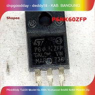 P6nk60zfp to220 mosfet 6a 600v n-channel 6nk60 6n60 p6nk60 zfp
