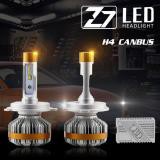 Z7 6000K LED HEADLIGHT SUPER BRIGHT LED HEADLIGHT H4 WITH CANBUS