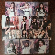 (Unsealed) IVE SECRET Digipack Member ver. Yujin Wonyoung Rei Liz Gaeul Leeseo Photocard poster