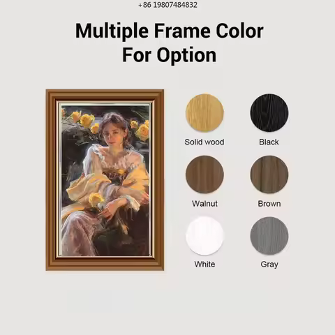 10 15 21.5 23.8 32 40 43 Inch 1080P Antiglare Touch Screen Digital Photo Frame, English Video Photo 