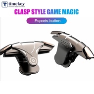 TIMEKEY G12 Mobile Phone Gaming Trigger Game PUBG Joysticks Gamepad ABS Aim Key Button L1 R1 Control