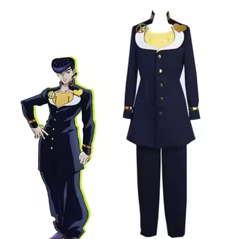 Anime Cosplay Costume Inspired by JoJo Part 4 Character Josuke Higashikata