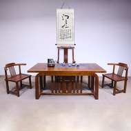 Rosewood Tea Table Solid Wood Tea Table Office Walnut Tea Table New Chinese Tea Table Chair Combinat