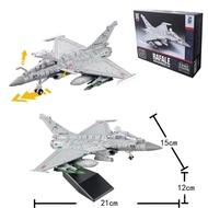 1:72 Creative Military Series Building Blocks Dassault Rafale Attack Aircraft Model Fighter Jet Toys