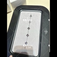 【Pawnable】 (Vca)Van Cleef Platinum Laser Five-Flower Bracelet