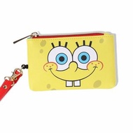 海綿寶寶 日版 伸縮 掛繩 IC咭套 散紙包 八達通 卡套 住戶證 零錢包 卡包 咭包 咭套 便攜 2022年款