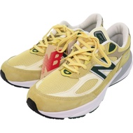 Unused New Balance U990TE6 Suede Yellow Sneakers for Men 1098 [Used] NEW BALANCE