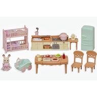 Sylvanian Families Doll/Furniture Set [Big House with Red Roof Furniture Set]