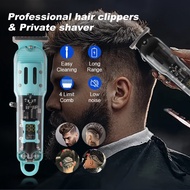 Transparent Trimmer Hair Clipper Rechargeable Small Silent Electric Hair Clipper Cordless Men's USB Home Hair Clipper