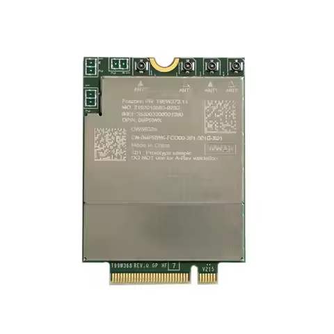 5G Module LTE Cat19 T99W373 DW5932e DW5932e-eSIM M.2 NGFF Wireless WWAN Card For Dell Latitude 7350 