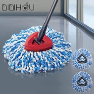 Didihou 4Pcs Mop Replace Heads Compatible for O Cedar Spin Mop Refill Head Replacement for RinseClean 2-Tank System - Fluffy Microfiber, Machine Washable and Easy to Replace