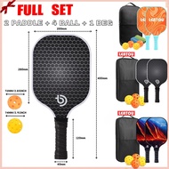 Pickleball Paddles Fiberglass Surface Pickleball Set Pickleball Rackets Pickle Ball Paddle Set
