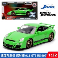 Jada Toys Fast & Furious 1:32 Porsche 911 GT3 RS 997 Die-Cast Car model