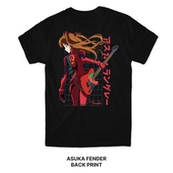 Asuka Fender| Eva 02 Neon Genesis Evangelion T-Shirt Series (Singapore 3-5 Days Delivery) Crafter Te