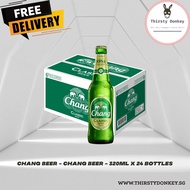 Chang Beer - 320ml x 24 Bottles (BBD: 10/2026)