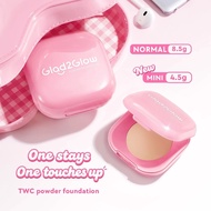 Glad2Glow Perfect Blurring Powder Foundation 4.5g | Full Coverage | 12H Oil Control | Waterproof | T